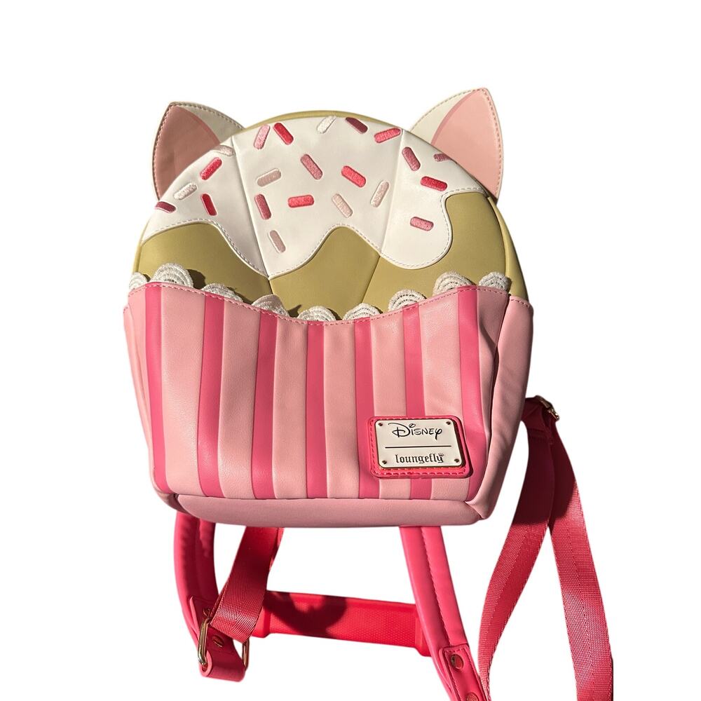 Loungefly Disney Aristocats Marie Cat Cupcake Backpack